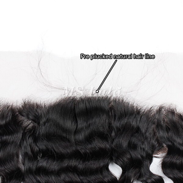 Natural Wave 13x4 Transparent Lace Frontal - Image 3